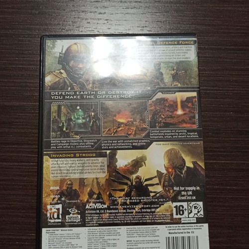 Pc Game Enemy Territory Quake Wars used for PC