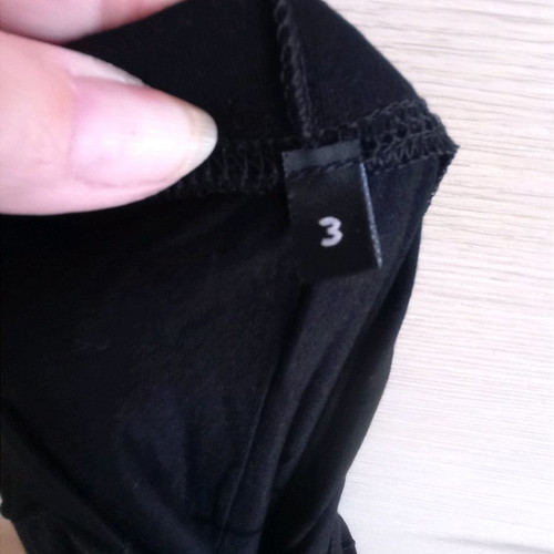 Black midi mako skirt used, size m/l, flared