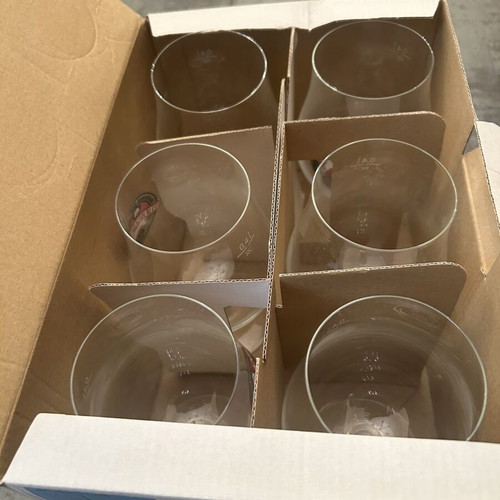 McFarland beer glasses, new