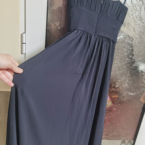 Montego dark blue dress like new, size S