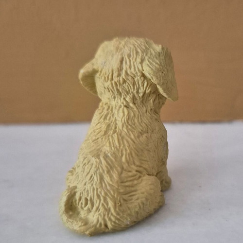Dog figure for dollhouse