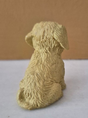 Dog figure for dollhouse