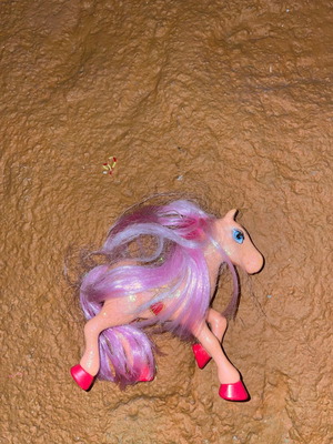 Παιχνίδι pony/άλογο ροζ με γκλίτερ σε άριστη κατάσταση
