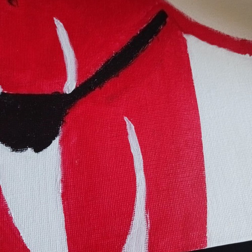 Hells Woman painting in excellent condition