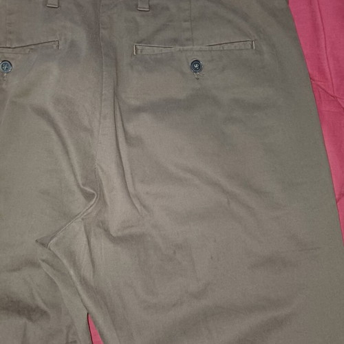 M&S Pants Olive Khaki Size 36 Regular Fit Like New