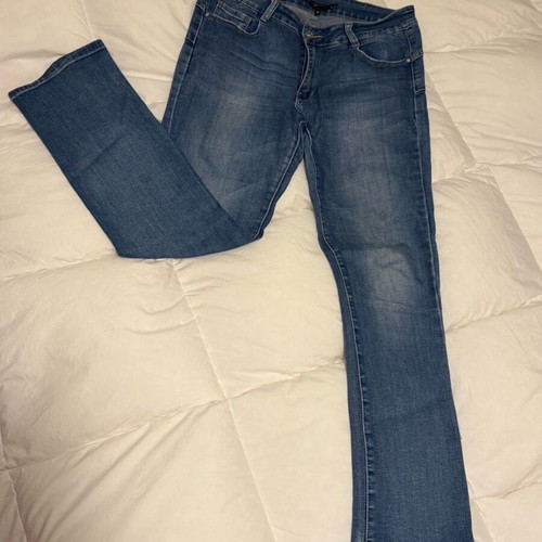 Raxevksy elastic jeans used, size M, blue