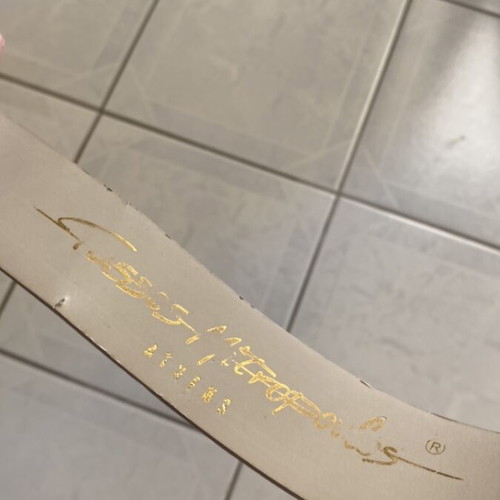Tassos Mitropoulos belt used, white, size 110-115