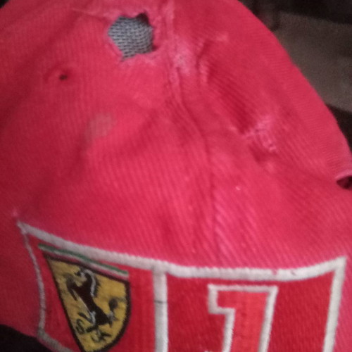 Ferrari Schumacher cap used, authentic