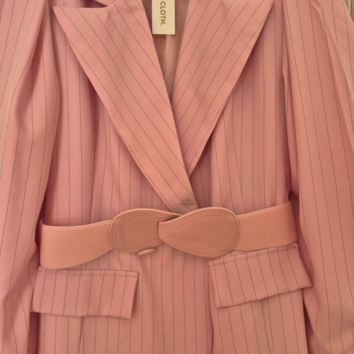 Pink spring suit new, wide fit, onesize