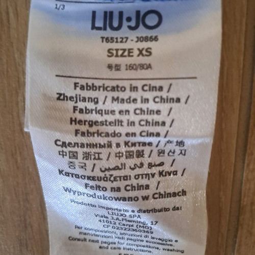 Liu Jo T-shirt, blue, size S