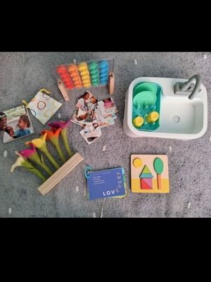 Lovevery The Helper Play Kit used, 25-27 months