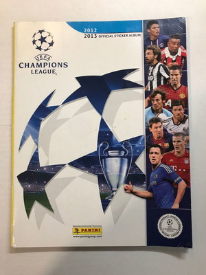Άλμπουμ Panini UEFA Champions League 2012-2013 μεταχειρισμένο