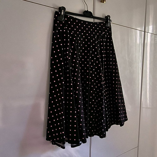 Lussile skirt and t-shirt set like new, black and pink