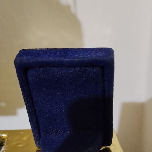 Small silver-plated frame used