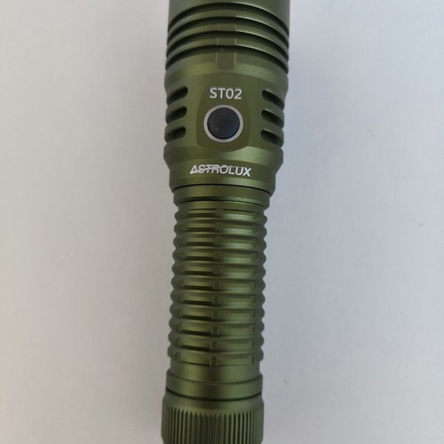 Astrolux ST02 LED flashlight 2000lm with USB-C charging port and 627m range new