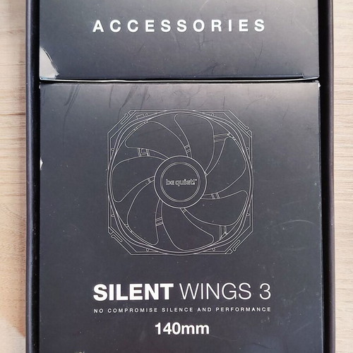 Bequiet Silent Wings 3 140mm 1000rpm fan like new