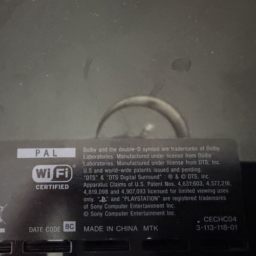 Sony PlayStation 3 PS3 Fat CECH04 Backward Compatible console for repair