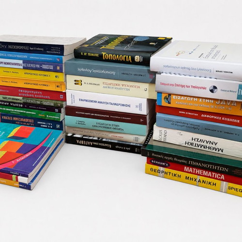 University textbooks used in mathematics, statistics, and computer science