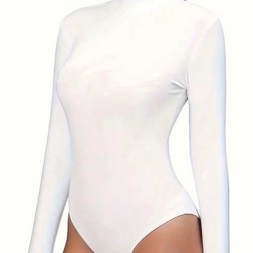 Women's white bodysuit new, size XL