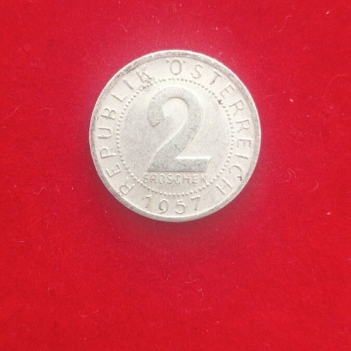 Austria 2 Groschen coin used