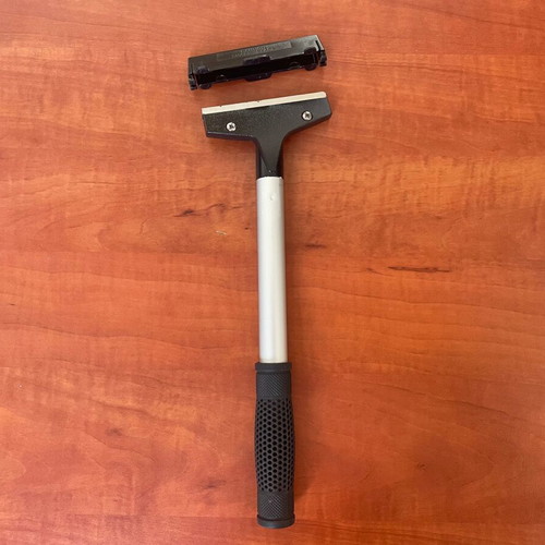 Work scraper with rubber handle new for paint and floors