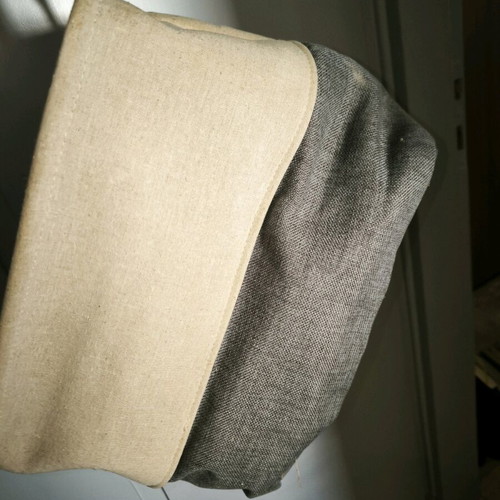 Home Decor fabric laundry basket like new