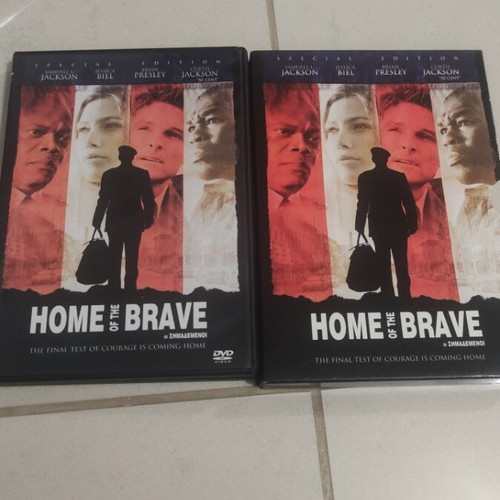 Home of the Brave DVD used, foreign cinema, Samuel Jackson special edition