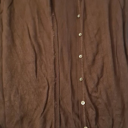 Cardigan simple brown like new, size S/M