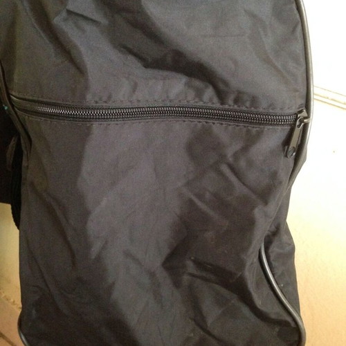 Vintage travel sack used waterproof with 2 pockets 58 cm unisex