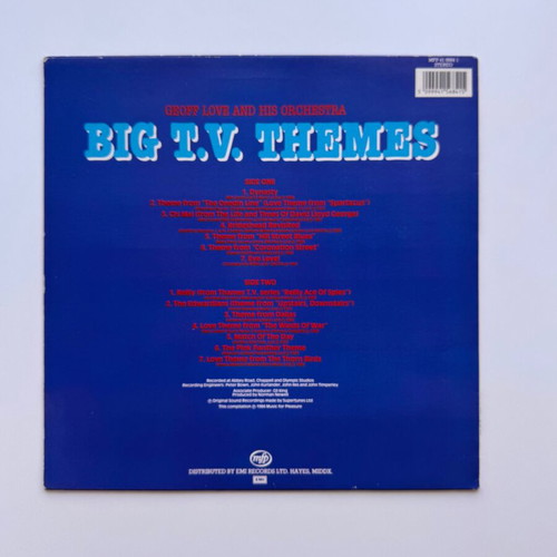 Big TV Themes LP by Geoff Love and His Orchestra used, pop