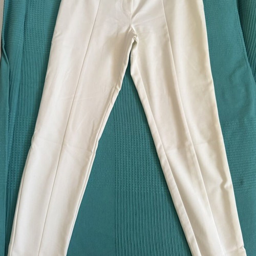 Mango fitted pants like new, size L 40 12, white