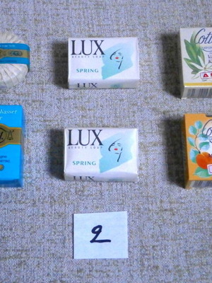 Soaps new, pack of 6 pieces 4711 Lux Cottage Vintage Rare