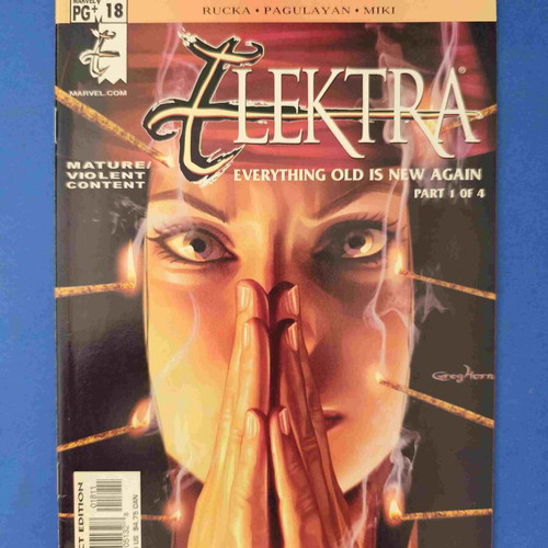 Elektra Vol 2 Issue 18 comic book used