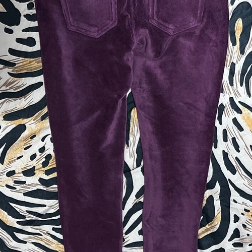 Benetton women's leggings size L like new, purple