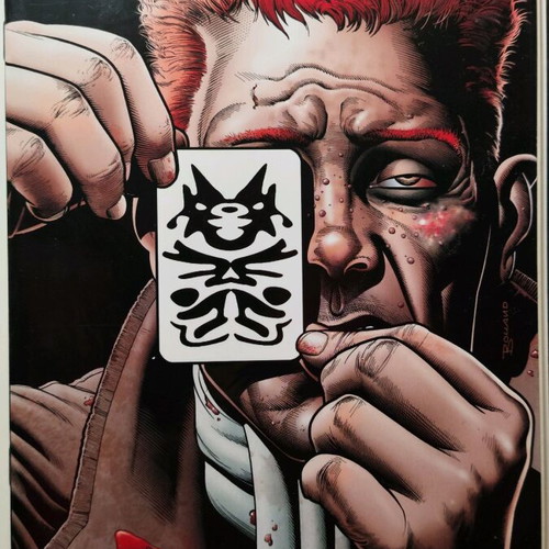 RORSCHACH #1 comic like new, signed by Brian Bolland
