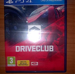 DRIVECLUB PS4