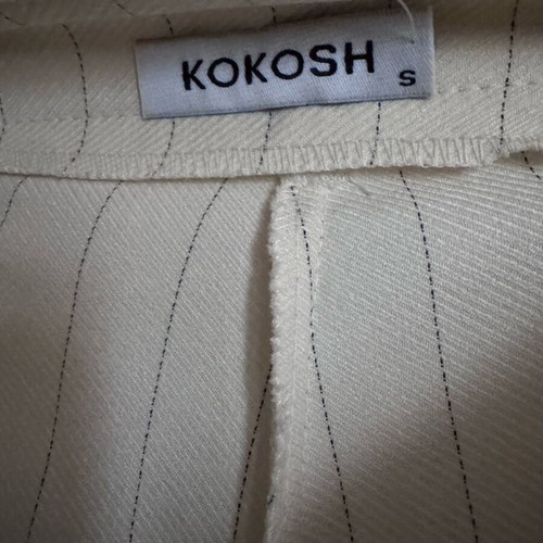 Set with pants and vest size small, like new, beige