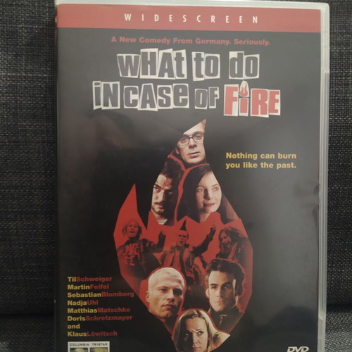 What To Do In Case Of Fire DVD used, subtitles, adventure comedy
