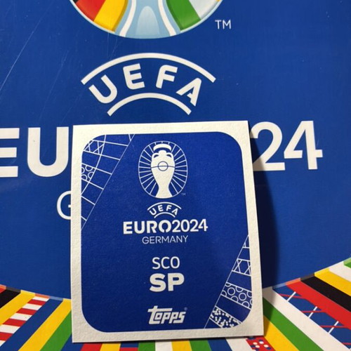 Scott McTominay Golden Signature Euro 2024 Topps Card like new