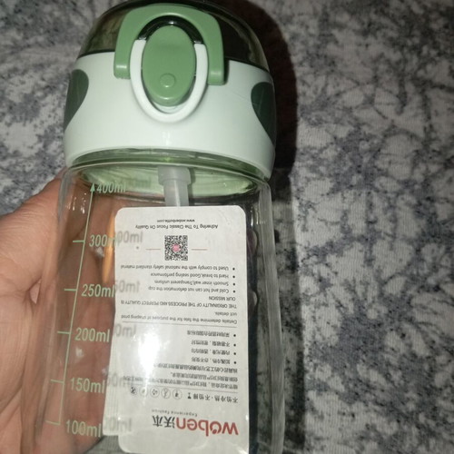 Μπουκάλι με στόμιο-καλαμάκι 400ml καινούργιο