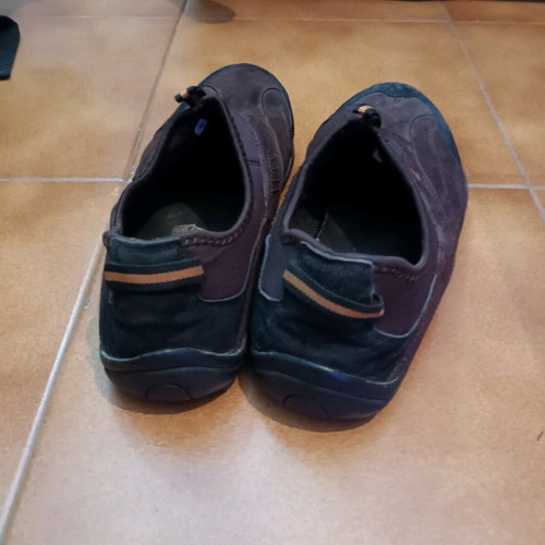 Leader shoes ankle boots used, brown, size 45