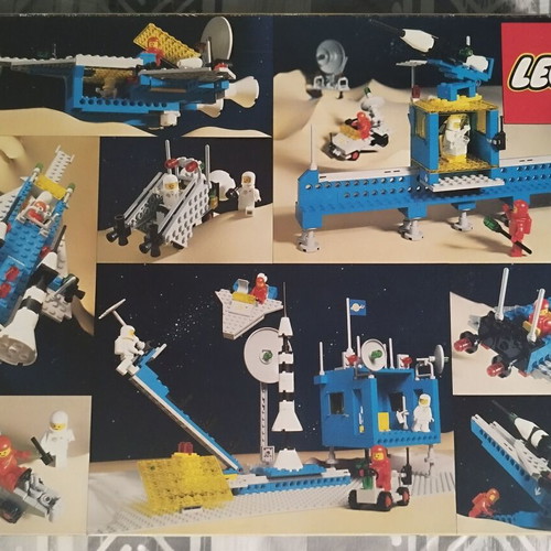 Lego 6970 Legoland Beta-1 Command Base μεταχειρισμένο, σκέτο κουτί