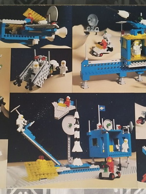 Lego 6970 Legoland Beta-1 Command Base μεταχειρισμένο, σκέτο κουτί