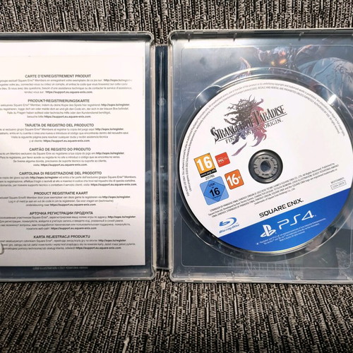 Final Fantasy Stranger of Paradise Steelbook PS4 used