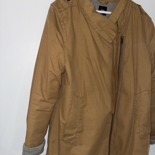 GAP jacket used with grey sweatshirt lining, size large