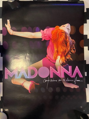 Madonna Confessions on the Dancefloor επίσημο πόστερ μεταχειρισμένο