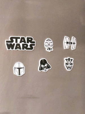Star Wars Set of 6 New Refrigerator Magnets
