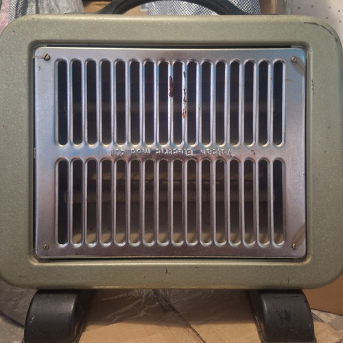 Vulcan Electric mod. 401 vintage electric space heater used