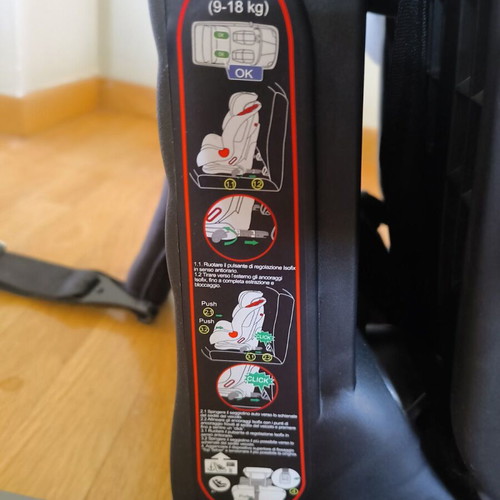 Foppapedretti Isodinamyk car seat 9-36 kg with ISOFIX