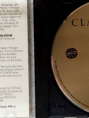 Bach CD unused, classical music